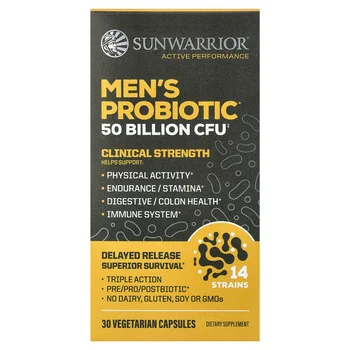 Men's Probiotic, 30 Vegetarian Capsules