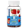 B Complex + Vitamin C Gummies, Sugar Free, Strawberry, 60 Gummies