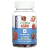Kids B Complex + Vitamin C Gummies, Sugar Free, Natural Strawberry, 60 Gummies image 1