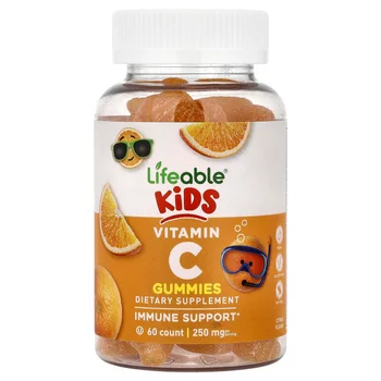 Kids, Vitamin C Gummies, Citrus, 60 Gummies