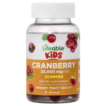 Kids, Cranberry Gummies, 60 Gummies