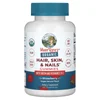 Organic Hair, Skin & Nails Gummies, Strawberry, 60 Gummies