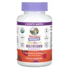 Organic Toddler Multivitamin Gummies, Mixed Berry & Cherry, 100 mcg DFE, 60 Gummies image 1