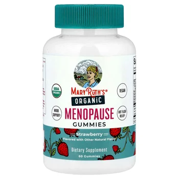 Organic Menopause Gummies, Strawberry, 60 Gummies