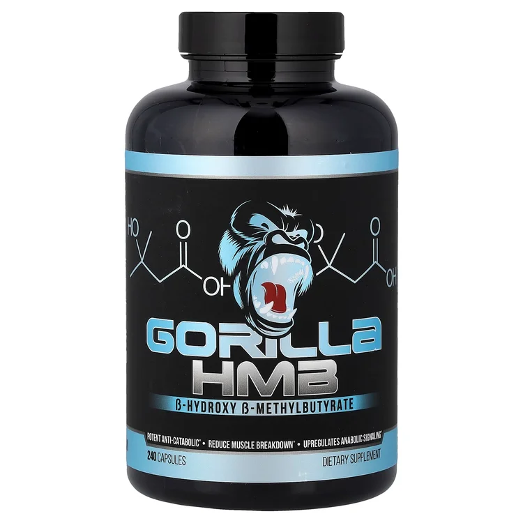 HMB, 240 Capsules (500 mg per Capsule) image 1