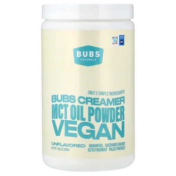 Bubs Creamer, MCT Oil Powder, Unflavored, 10.6 oz (300 g)