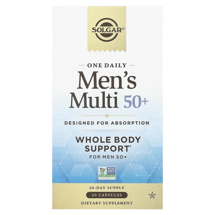 One Daily Men's Multi 50+, 60 Capsules image 1
