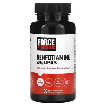 Benfotiamine, 250 mg, 90 Vegetable Capsules