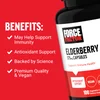 Elderberry, 100 Vegetable Capsules (575 mg per Capsule) image 3