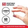 Melatonin , 3 mg, 60 Vegetable Capsules image 4