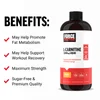 L-Carnitine Liquid, Orange, 3,000 mg, 16 fl oz (473 ml) image 3