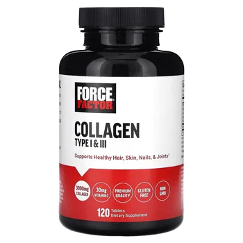 Collagen Type I & III, 120 Tablets