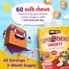 Kids, Super Chews, Immunity, Apple Berry Burst, 60 Soft Chews image 4
