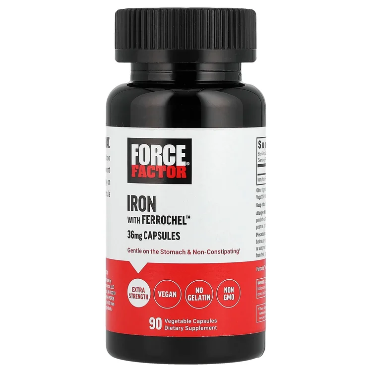 Iron with Ferrochel™, 36 mg, 90 Vegetable Capsules image 1
