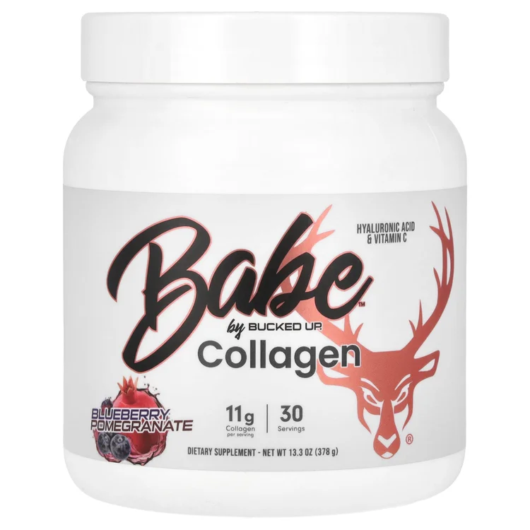 Babe, Collagen, Blueberry Pomegranate, 13.3 oz (378 g) image 1