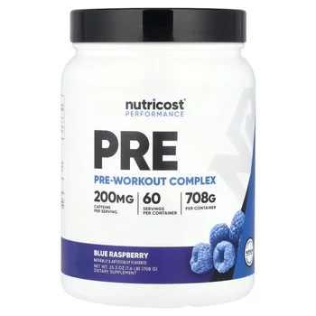 Performance, Pre-Workout Complex, Blue Raspberry, 1.6 lb (708 g)