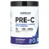 Performance, Pre-C, Pre-Workout Complex With Creatine, Blue Raspberry, 1 lb (450 g)