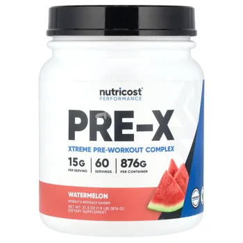 Performance, PRE-X, Xtreme Pre-Workout Complex, Watermelon, 1.9 lb (876 g)