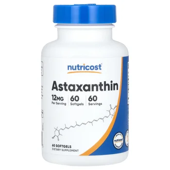 Astaxanthin, 12 mg, 60 Softgels