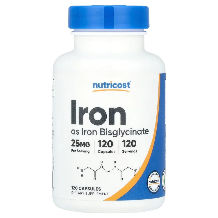 Iron, 25 mg , 120 Capsules image 1