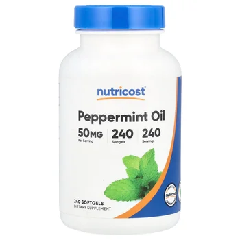 Peppermint Oil, 50 mg, 240 Softgels