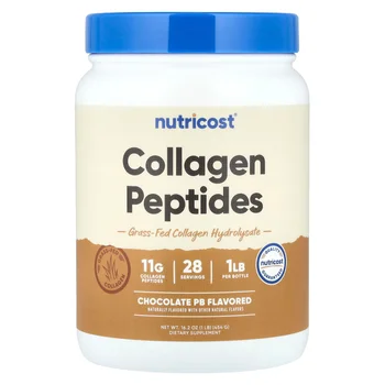 Collagen Peptides, Chocolate PB, 16.2 oz (454 g)