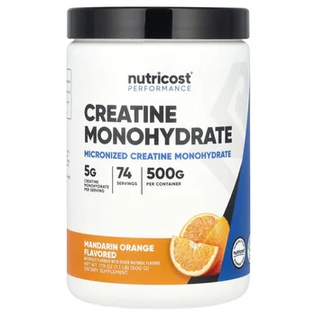 Performance, Creatine Monohydrate, Mandarin Orange, 1.1 lb (500 g)