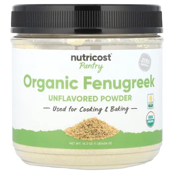 Pantry, Organic Fenugreek Powder, Unflavored , 16.2 oz (454 g)