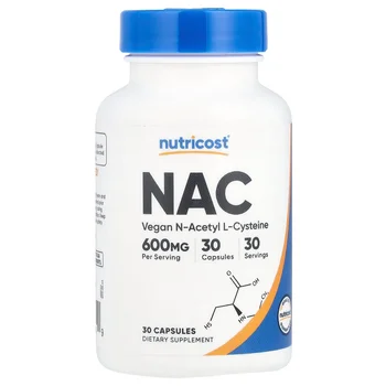 NAC, 600 mg, 30 Capsules