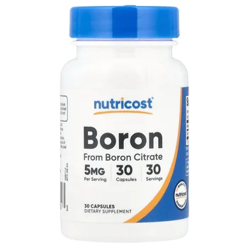 Boron , 5 mg , 30 Capsules