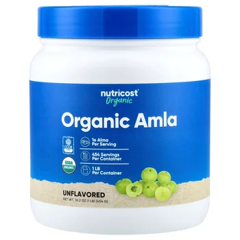 Organic Amla, Unflavored, 16.2 oz (454 g)