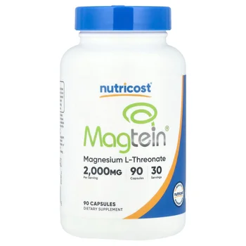 Magtein®, Magnesium L-Threonate, 90 Capsules (666 mg per Capsule)