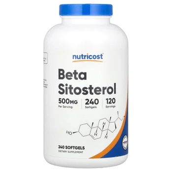 Beta Sitosterol, 240 Softgels (250 mg per Softgel)
