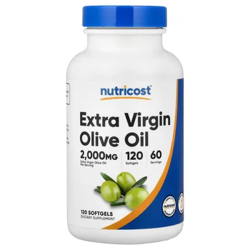Extra Virgin Olive Oil, 120 Softgels (1,000 mg per Softgel)