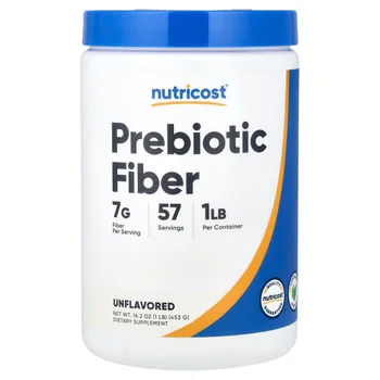 Prebiotic Fiber, Unflavored, 16.2 oz (453 g)