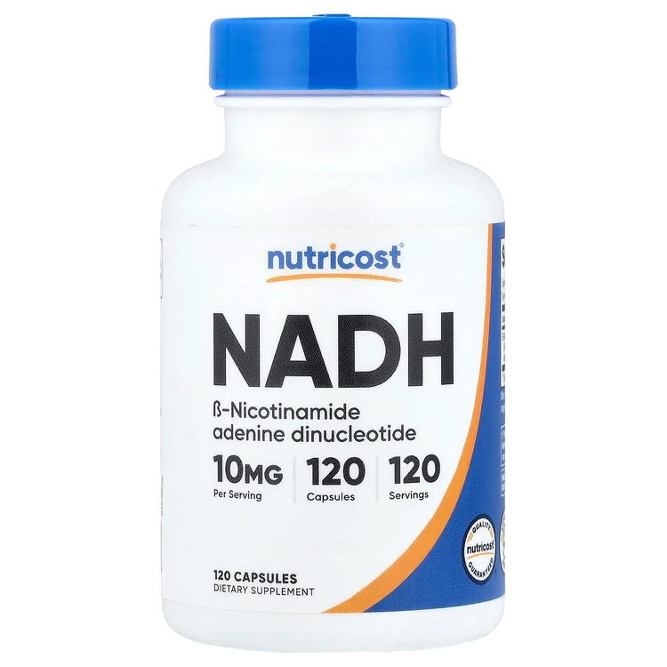NADH, 10 mg, 120 Capsules image 1