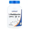 L-Methionine, 120 Capsules (500 mg per Capsule) image 1