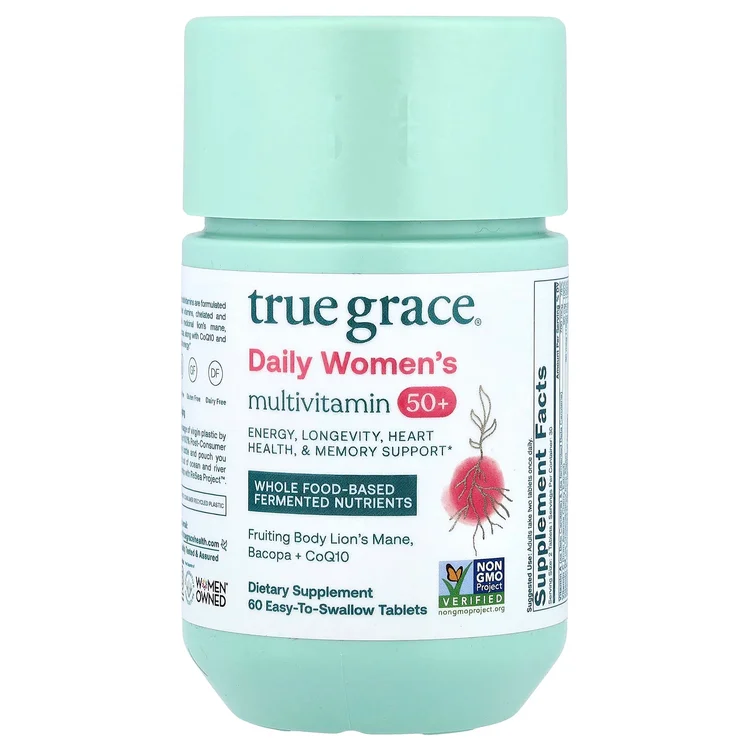 Daily Women's Multivitamin 50+, 60 Easy-To-Swallow Tablets image 1