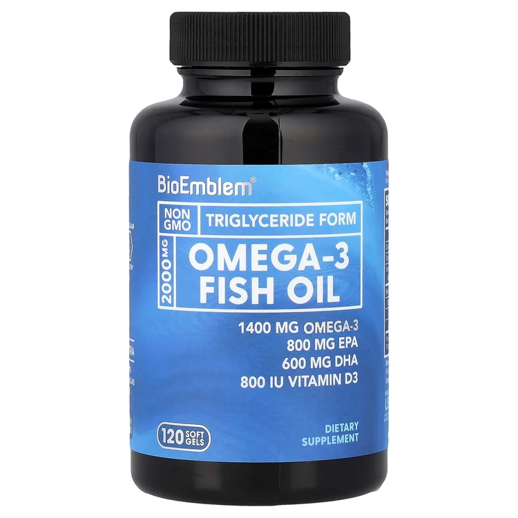 Omega-3 Fish Oil, 120 Soft Gels image 1