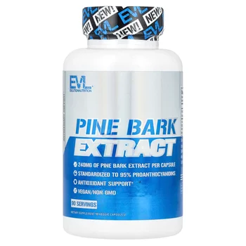 Pine Bark Extract, 90 Veggie Capsules (240 mg per Capsule)