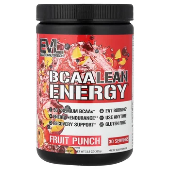 BCAA Lean Energy®, Fruit Punch, 11.5 oz (327 g)