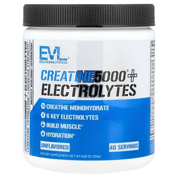 Creatine5000® Plus Electrolytes, Unflavored, 8.82 oz (250 g)