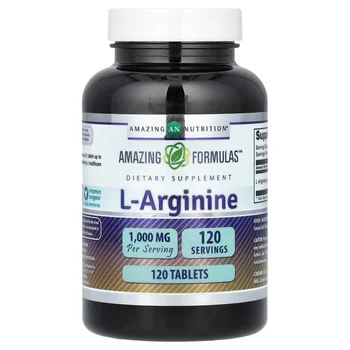 L-Arginine, 1,000 mg, 120 Tablets