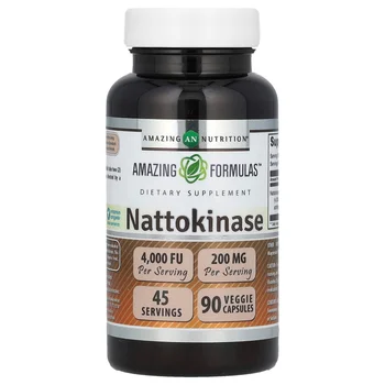 Nattokinase, 90 Veggie Capsules (100 mg per Capsule)