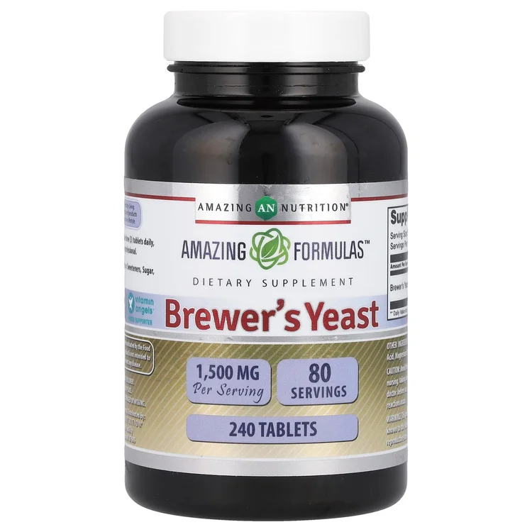 Brewer's Yeast, 240 Tablets (500 mg per Tablet) image 1