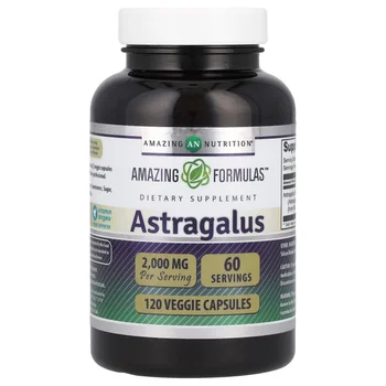 Astragalus, 120 Veggie Capsules (1,000 mg per Capsule)