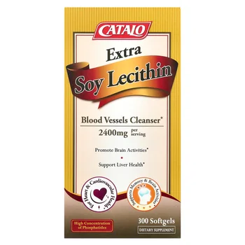 Extra Soy Lecithin, 300 Softgels, (1,200 mg per Softgel)