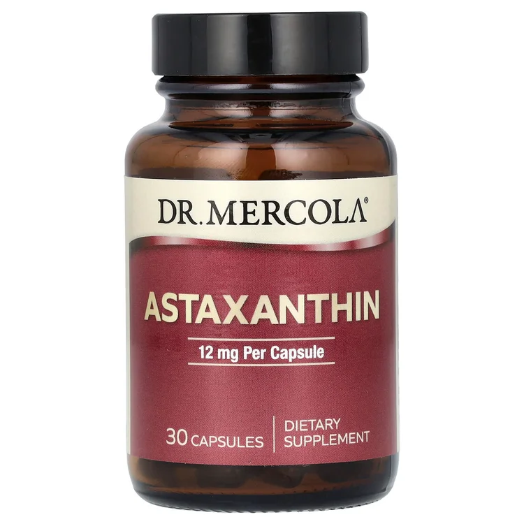 Astaxanthin, 12 mg, 30 Capsules image 1