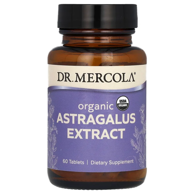 Organic Astragalus Extract, 60 Tablets image 1