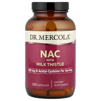 NAC with Milk Thistle, 180 Capsules